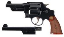 S&W .44 Hand Ejector 1st Model Triple Lock DA Revolver