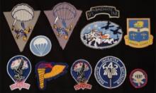 Grouping of American World War II Airborne Patches and Badges