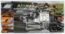 Large Group of Firearm Parts and Accessories