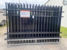Wrought Iron Site Fence