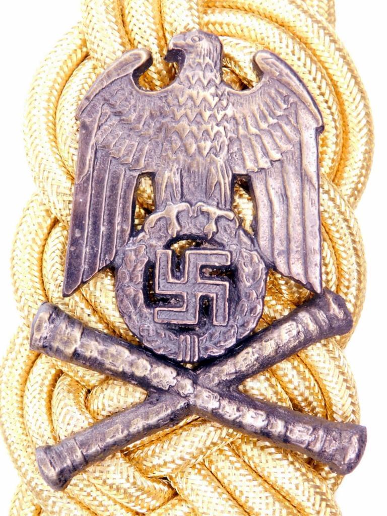 Pair of German WWII Luftwaffe Reichs Marshal Herman Goring Shoulder Boards