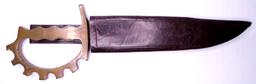 US WWII V44 RANGER Combat Fighting Knife and Scabbard