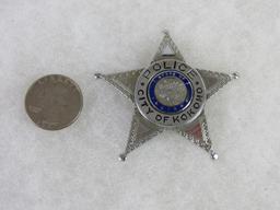 Original Obsolete Police Badge Kokomo Indiana