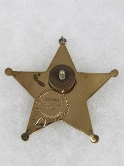 Original Obsolete Police Deputy Sheriff Badge Delaware County, Pennsylvania