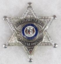 Original Obsolete Police Deputy Sheriff Badge Carter County, Missouri