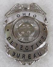 Original Obsolete Police Detective Bureau State of Ohio