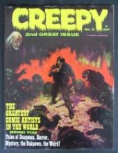 Creepy #2 (1965) Silver Age Frank Frazetta Horror! Early Issue