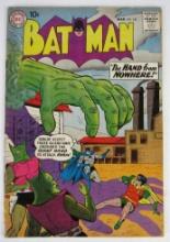 Batman #130 (1960) Early Silver Age "Hand From Nowhere"