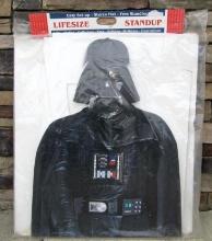 NOS Vintage Star Wars Darth Vader Lifesize Standee Sealed in Original Package