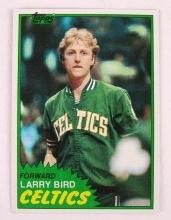 1981-82 Topps Basketball #4 Larry Bird 2nd Year Card (High Grade)