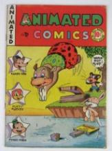 Animated Comics #1 (1947) Golden Age/ EARLY EC Comics Rare!