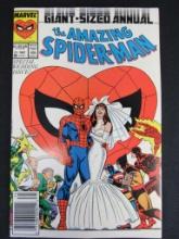 Amazing Spider-Man Annual #21 (1987) Newsstand/ Key Wedding Mary Jane