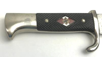 EARLY WWII GERMAN YOUTH KNIFE/SHEATH BY HENCKELS