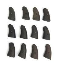 LOT/12 ORIGINAL S&W VICTORY GRIPS WITH SCREWS