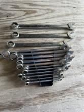 Snap-On Combination Wrenches 12pt (14 pcs)