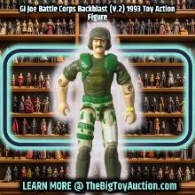 GI Joe Battle Corps Backblast (V.2) 1993 Toy Action Figure