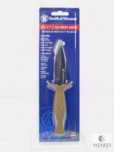 New Smith and Wesson Fixed Blade Tactical Knife with Sheath