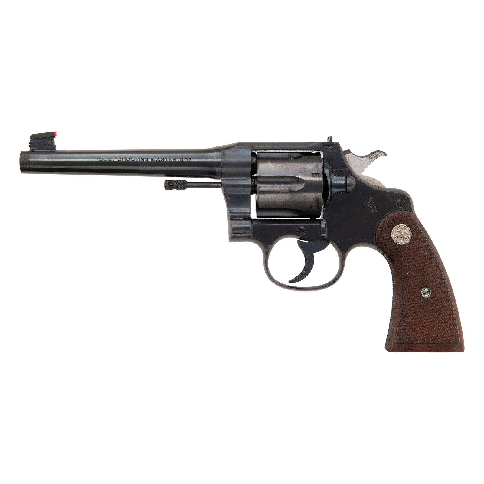 **Colt New Service Shooting Master Revolver in 357 Magnum