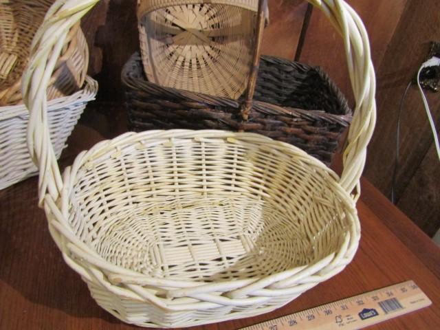 Lot Of 5 Flower / Easter Baskets (Local Pick Up Only)