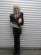 Haunted House Butler Greeter W/ Tray  (LOCAL PICK UP ONLY)