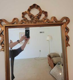 Gold Wall Mirror $10 STS
