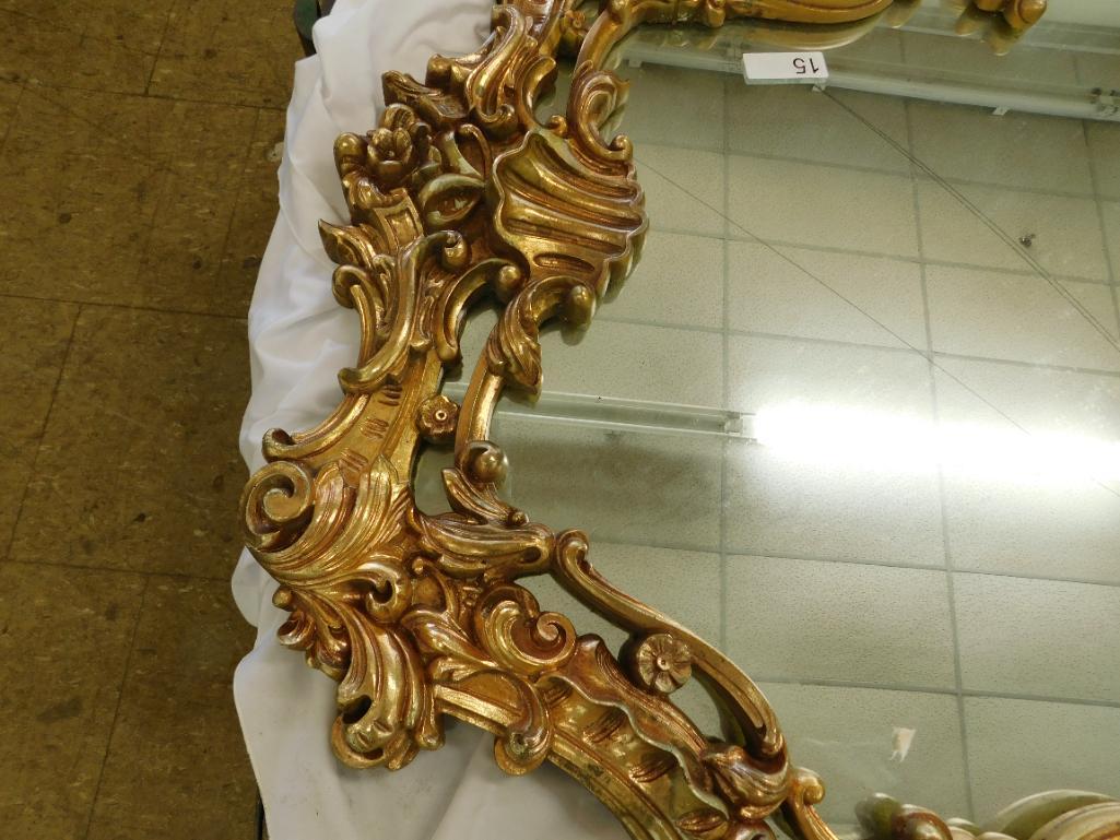 Extra Large Gold Gilded Mirror