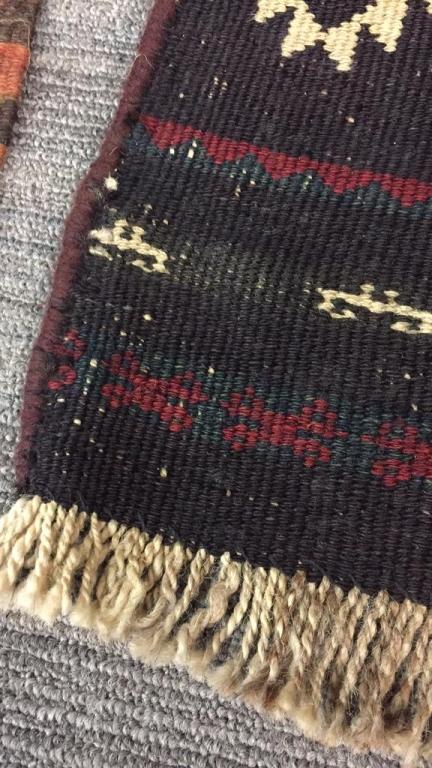 2) BROWN TONE NATIVE AMERICAN STYLE RUGS