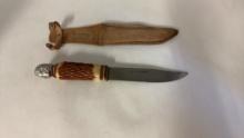 STAG HANDLE & CHIEF CHARACTER HUNTING KNIFE