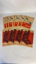 VTG MLB OFFICIAL PROGRAM & SCORE CARDS: RED SOX