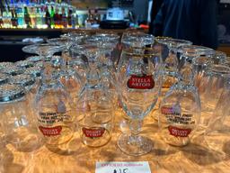 (15) Stella Artois Beer Glasses