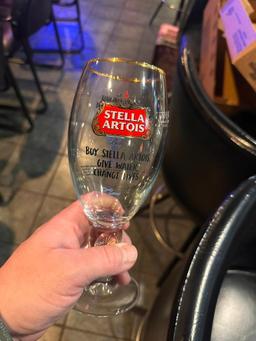 (15) Stella Artois Beer Glasses