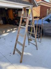 Werner 6ft Wood A-Frame Ladder