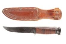 Kinfolk Fixed Blade Leather Wrap Knife