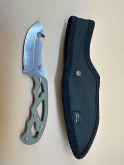 WINCHESTER 3" HUNTING KNIFE WITH GUT HOOK