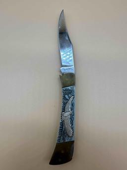 EAGLE HANDLE DECORATIVE POCKET KNIFE