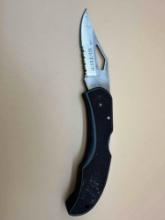 FROST POCKET KNIFE WITH SERRATED HALF BLADE