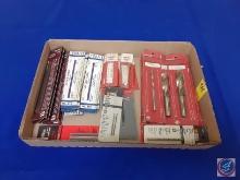 Assortment of Jig Saw Blades and Drill Bits