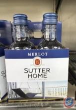 (5) Sutter Home single serve Merlot (times the money)