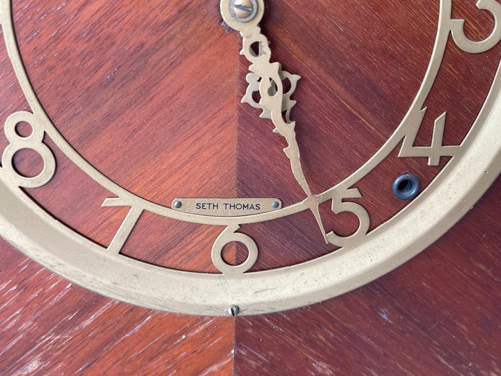 Vintage Seth Thomas Wooden Mantle Clock