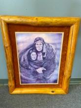 Native American Wall Art Piece - Signed and Numbered
