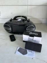Oontz Bluetooth Speaker and Go Video Radio DVD Player