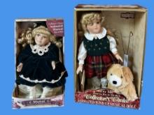 (2) Collectors Choice Animated Musical Dolls