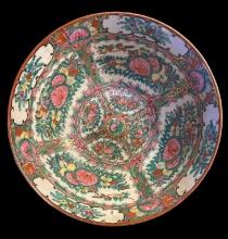 Vintage Chinese Famille Rose Ceramic Bowl—11
