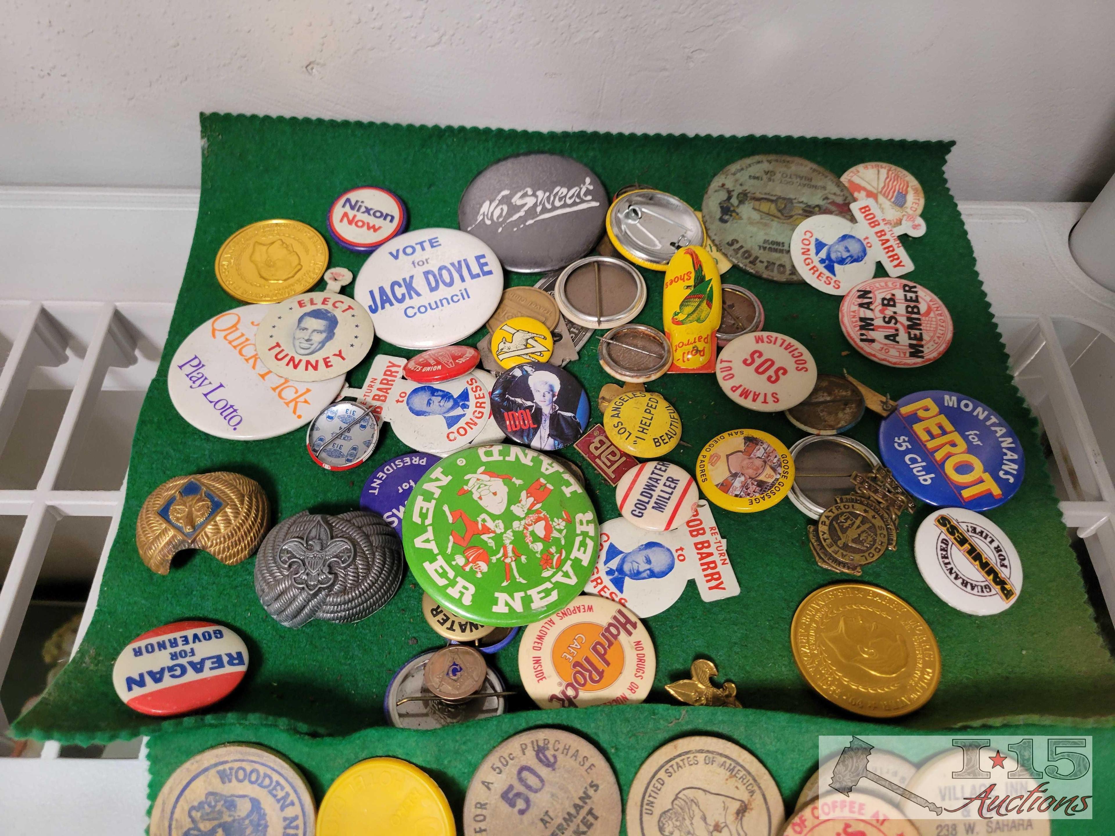 Patches, Buttons, Chips