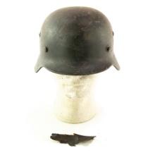 WWII German Army M35 Single Decal Helmet