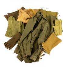 WWII US Army Combat Clothing Lot-M43 Jacket & More