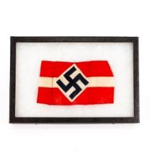 WWII German Hitler Youth Armband W/ RZM Tag