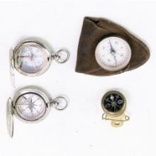 Old Compass Lot-Keuffel Esser Marbles German UK