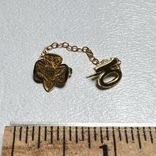 Vintage 1/20 12k Gold Filled Girl Scouts 10 Year Pin
