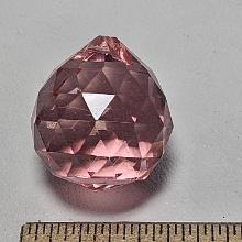 Pink Faceted Crystal